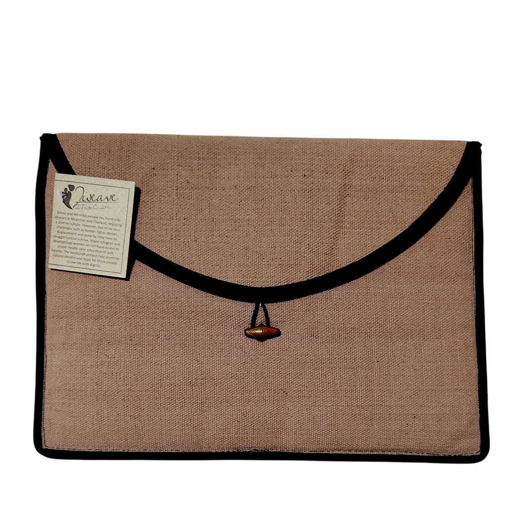 Natural Dyed Woven Ipad Case